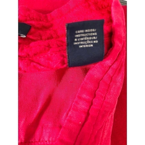 Scotch & Soda Cinched D Ring Dress Red XS - Picture 7 of 10